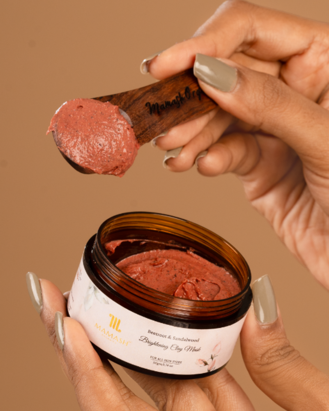 Beetroot & Sandalwood Brightening Clay Mask