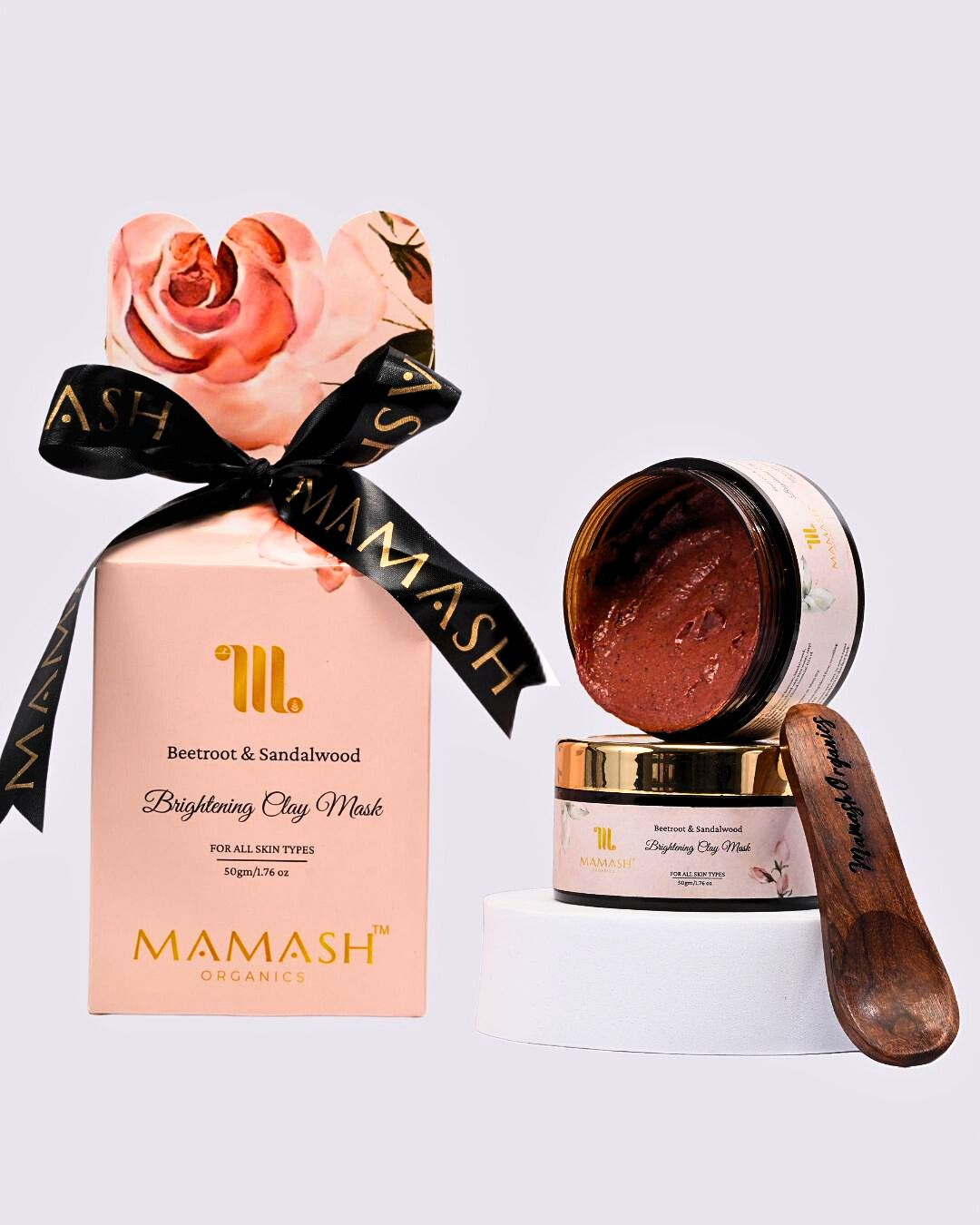 Beetroot & Sandalwood Brightening Clay Mask