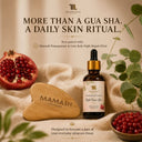 Mamash Organics Natural Neem Wood Gua Sha for Face Lifting & Sculpting