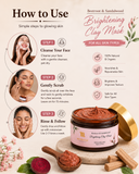 Beetroot & Sandalwood Instant Brightening Clay Mask