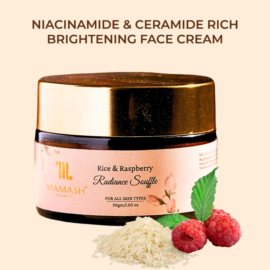 Rice & Raspberry Radiance Souffle Face Cream