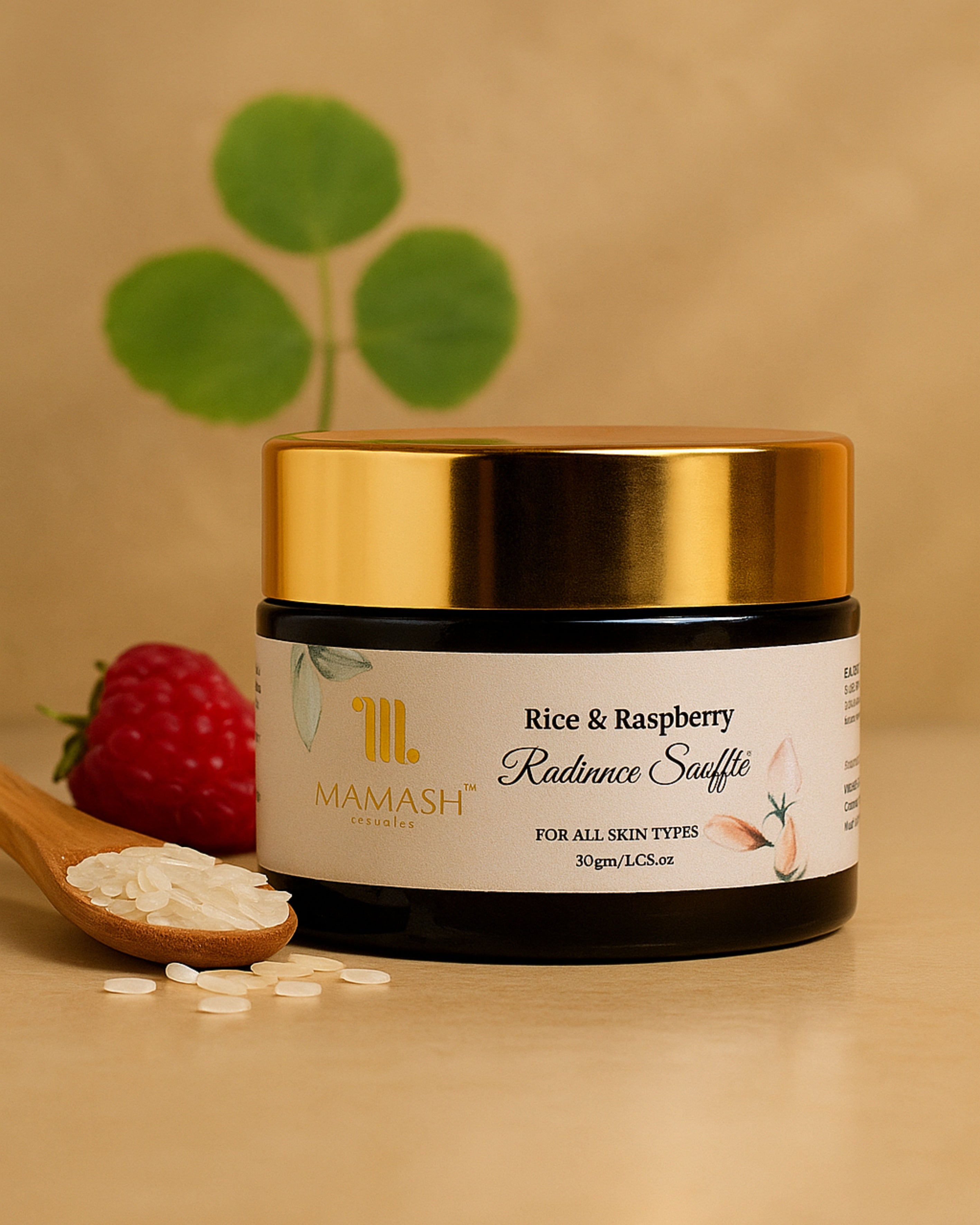 Rice & Raspberry Radiance Souffle Face Cream
